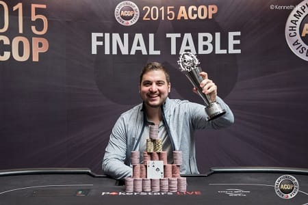 Andy Andrejevic reinó en el Super High Roller de ACOP