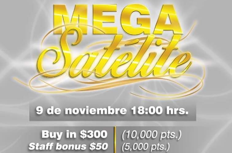 Hoy se juega el megasatélite de Medio Millón Garantizado en Diamond Room