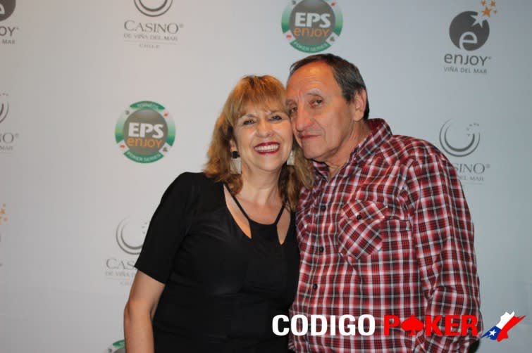 Hilda Galeas, la reina del poker en Enjoy Santiago