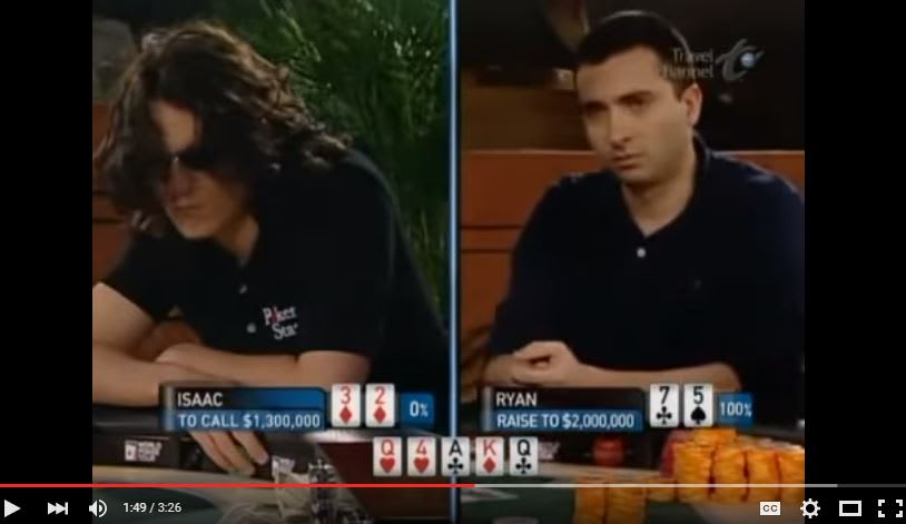 Sorprendente con las 10 mejores manos en la historia del PCA