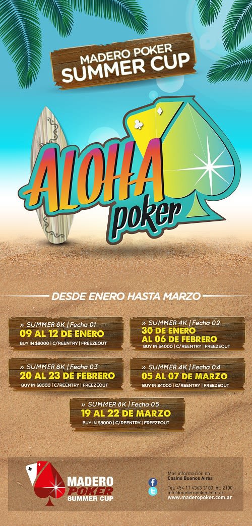 Aloha Poker Madero Summer Cup