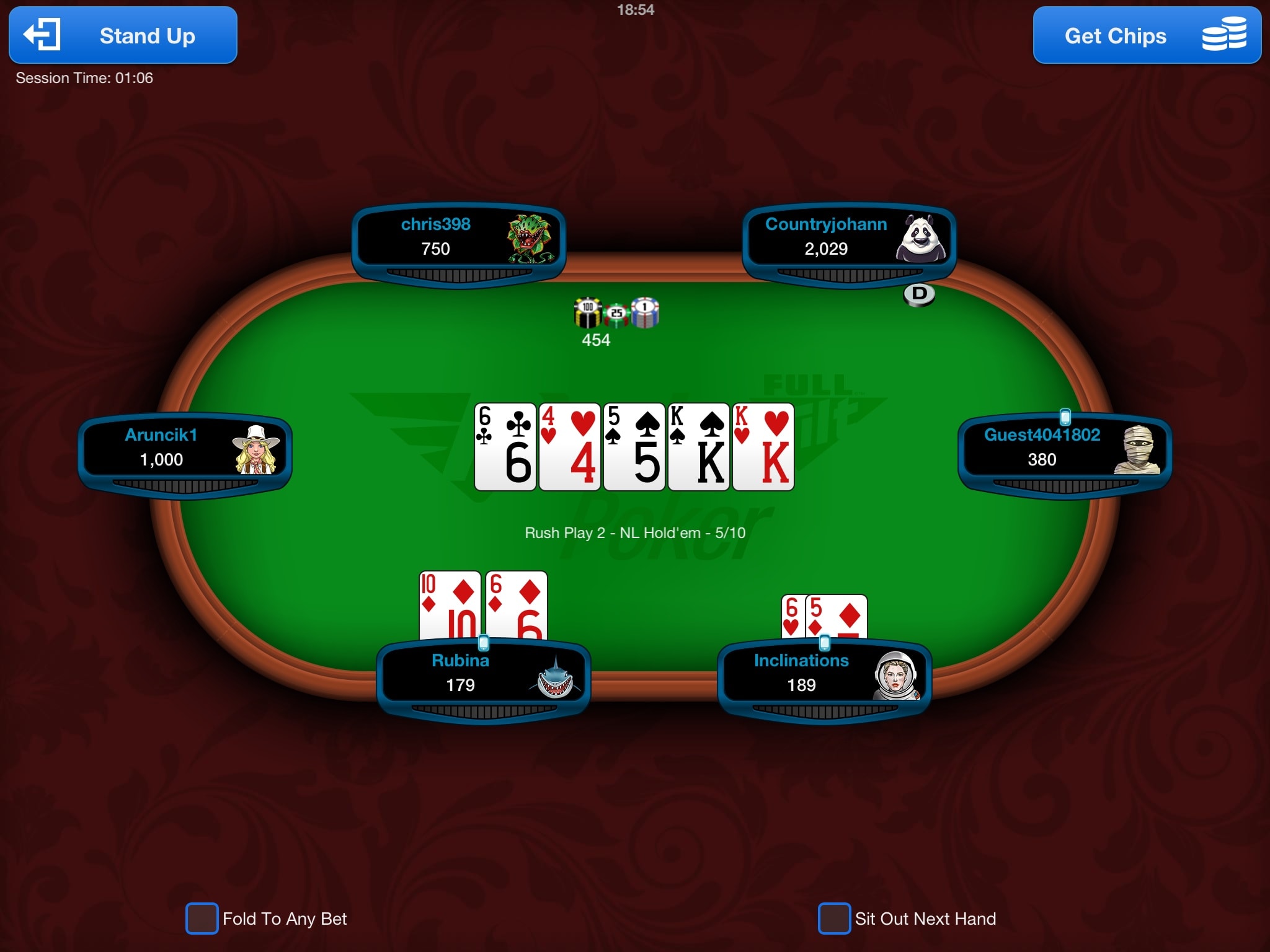 Pensar Poker: lectura de draws