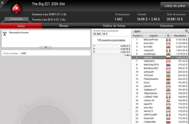 Big $27 - Diciembre 02