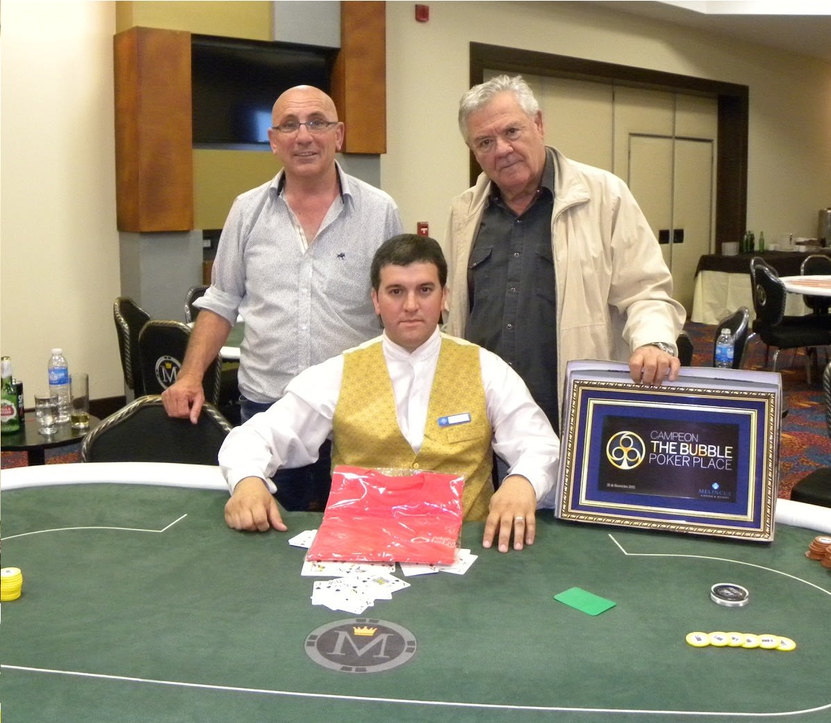Raul Cardinale ganó el clásico Bubble Poker Place en Melincué