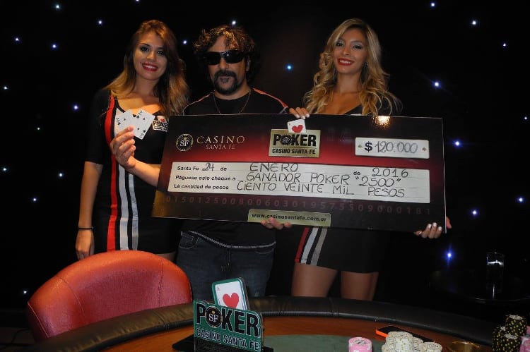 Lallana gritó campeón en Casino Santa Fe
