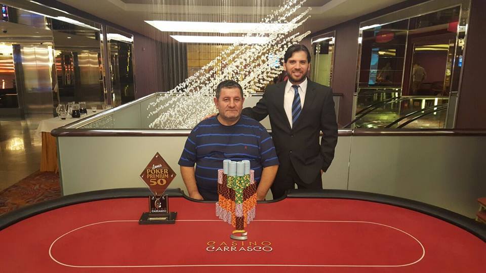 Carlos Grimaldi fue el maestro de maestros del ranking del Lunes de Poker