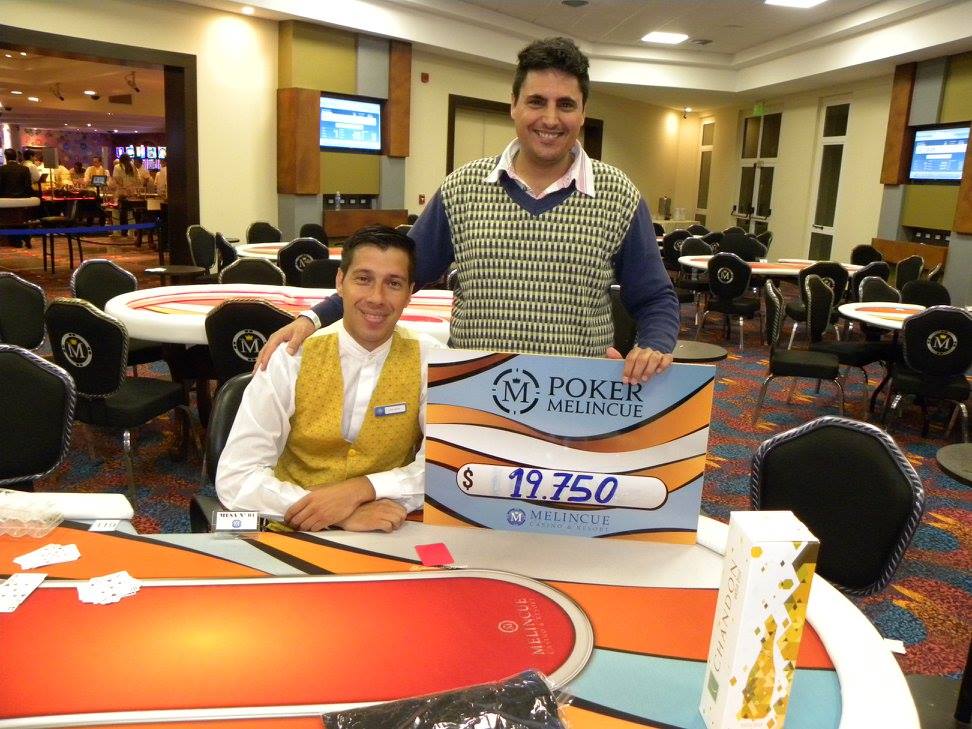 Damián Cartuccia ganó un nuevo Bubble Poker Place