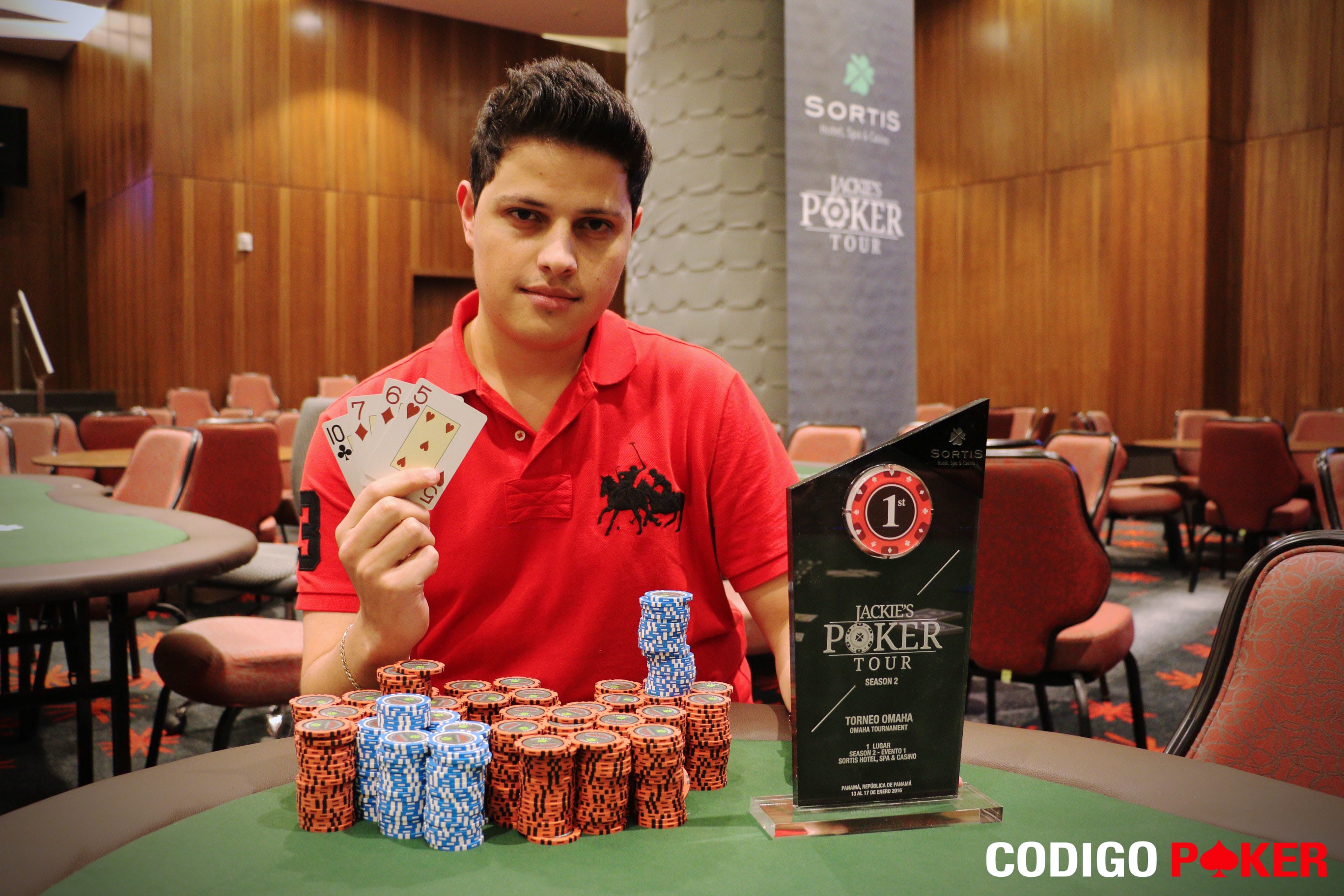 Jackie’s Poker Tour: Prado, campeón del PL Omaha 300