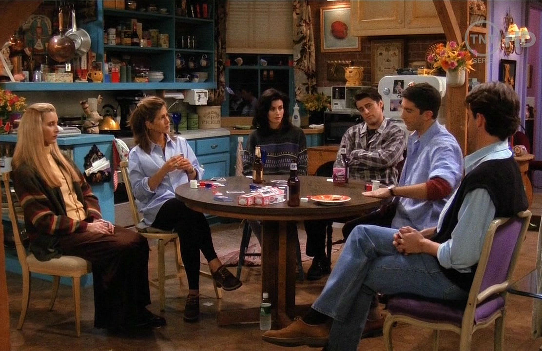 La serie Friends le debe mucho de su éxito al poker