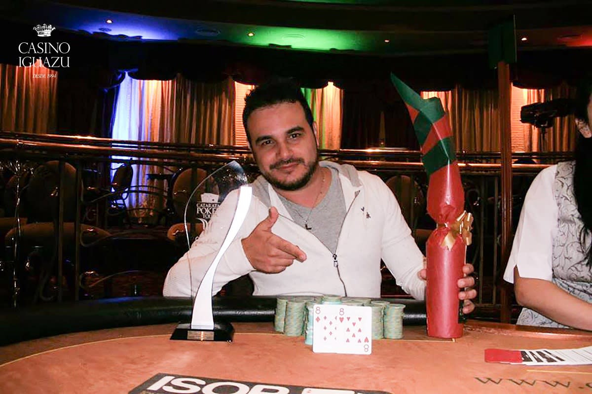 Fauzer Guarnieri ganó la segunda fecha del Cataratas Poker Tour