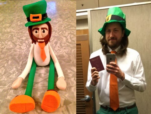 La nueva moda que impuso O&#8217;Dwyer: muñequitos de arcilla