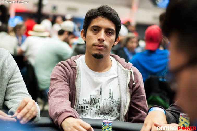 Diego Ventura casi se carga el $109+R NLH