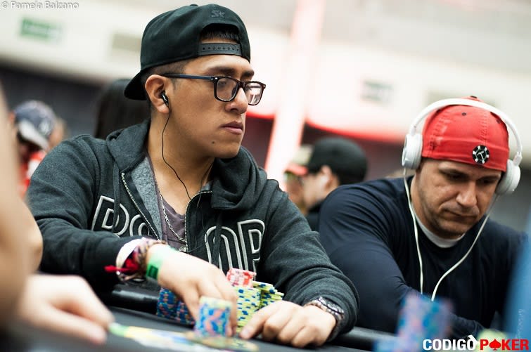 Oscar Barriga hizo mesa final en el The Hot $109
