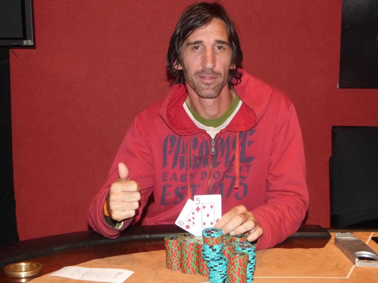 Pablo Lagar ganó la tercera fecha del Tuesday Poker City