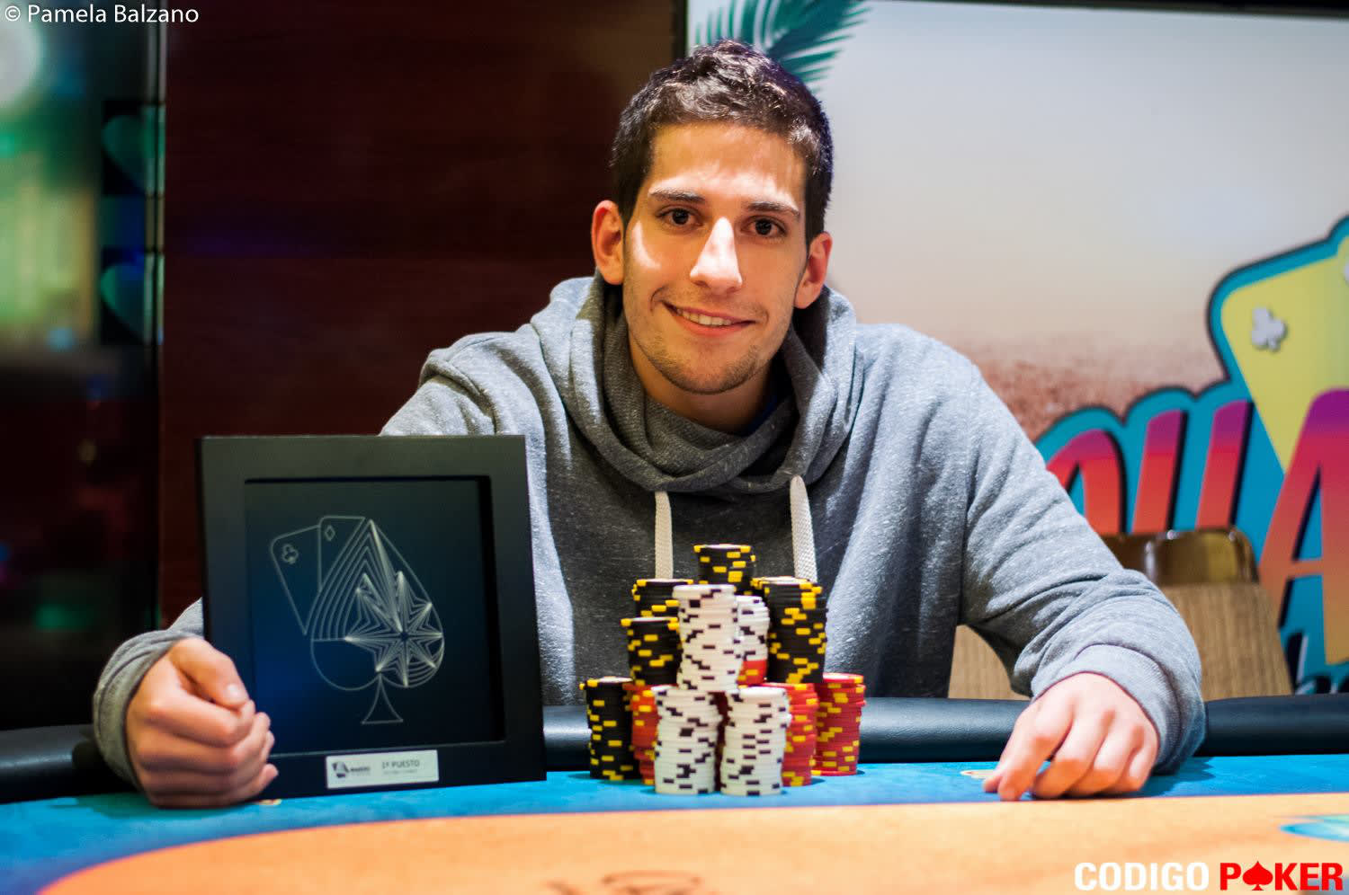Parodi fue el otro campeón en Madero Poker