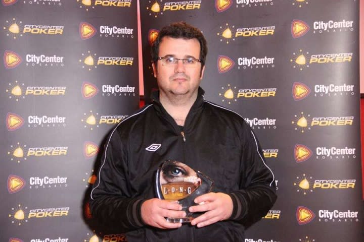 Zaldo, cerca de la mesa final del Sunday Million