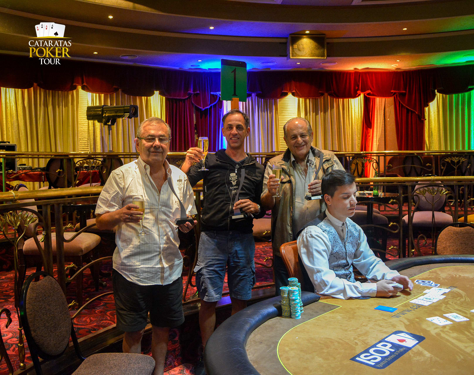 Zanotti y Doutrelau dejaron a Paraguay bien alto en Casino Iguazú