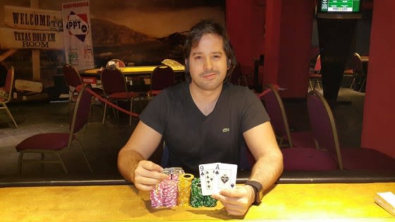 Carlos Saguier le dio a Paraguay una mesa final del MicroMillions XII