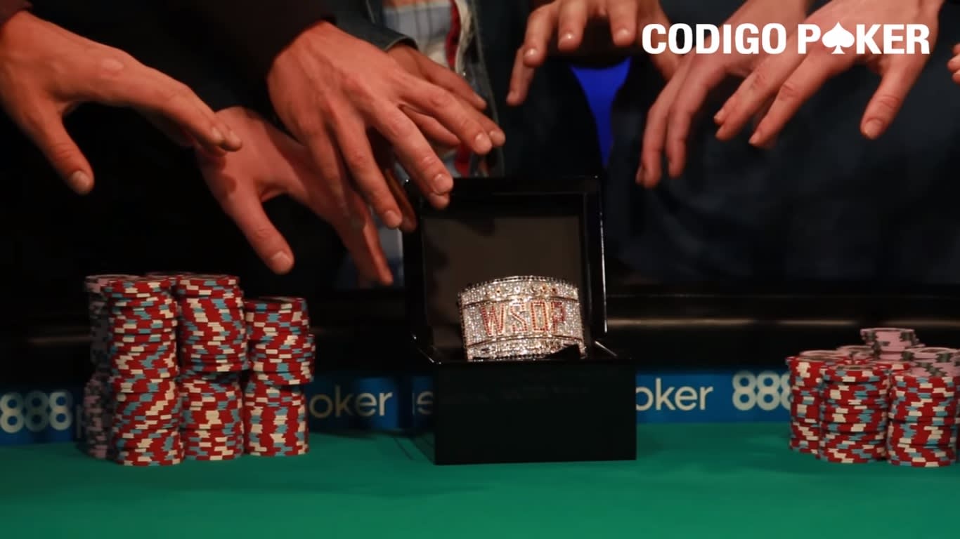 Puedes ganar un brazalete de la WSOP con un all in ciego