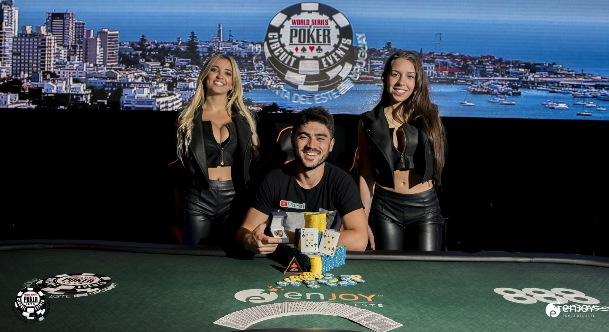 Craque do poker online é campeão da WSOP em Punta del Este