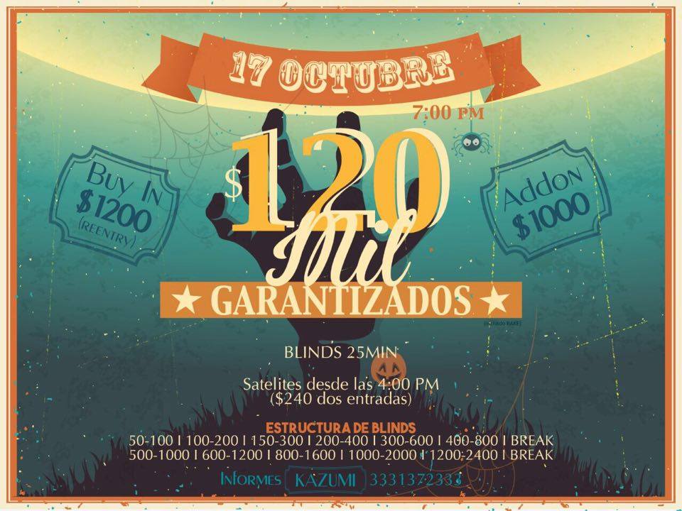 Este lunes llega el $120 Mil Garantizados a Majestic Casino