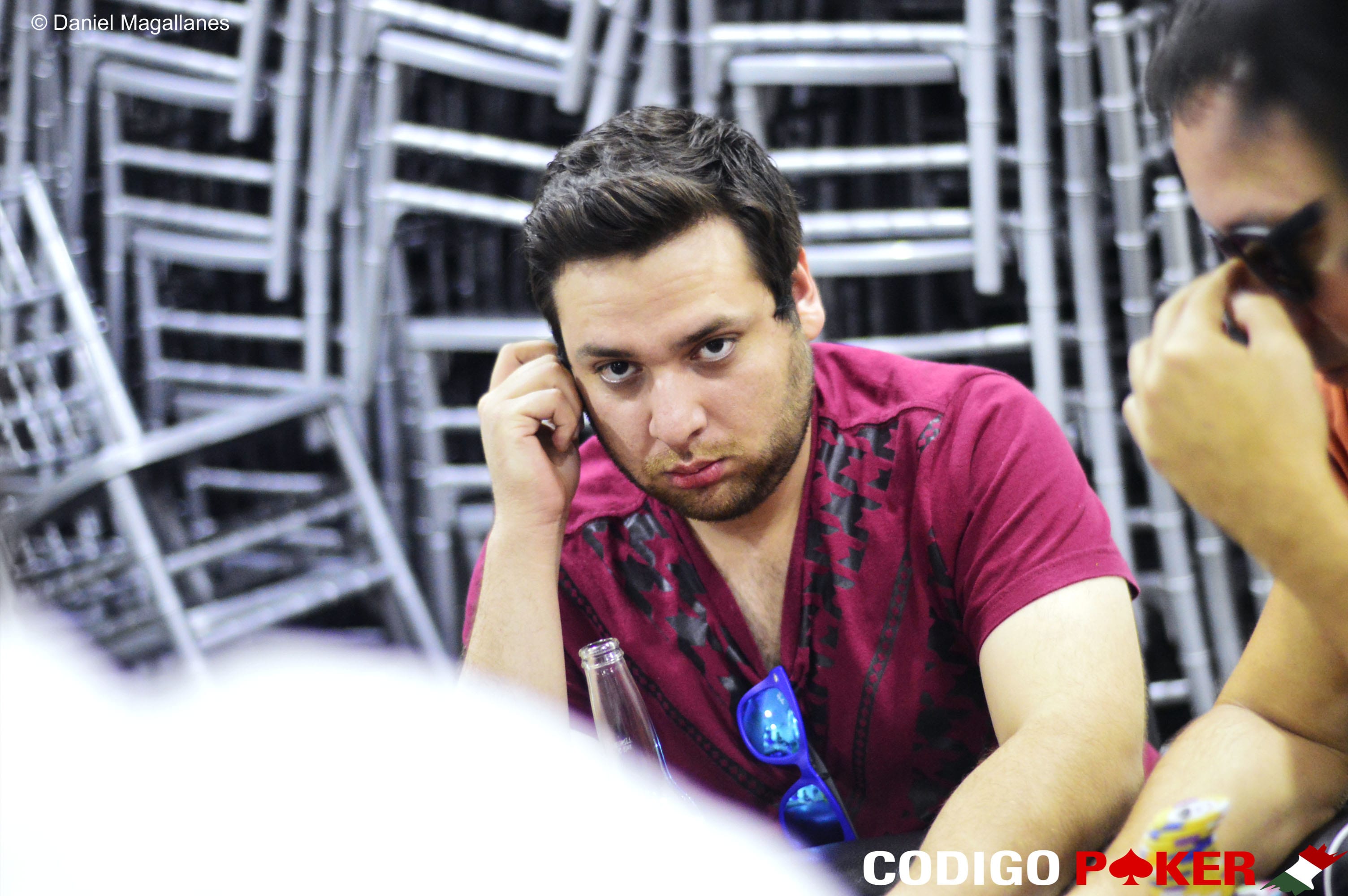 Luis Montaño volvió a las andadas en la Red Aconcagua Poker