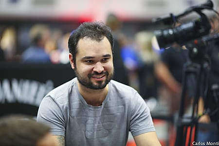 Ariel Bahia lidera o batalhão brasileiro no Super High Roller
