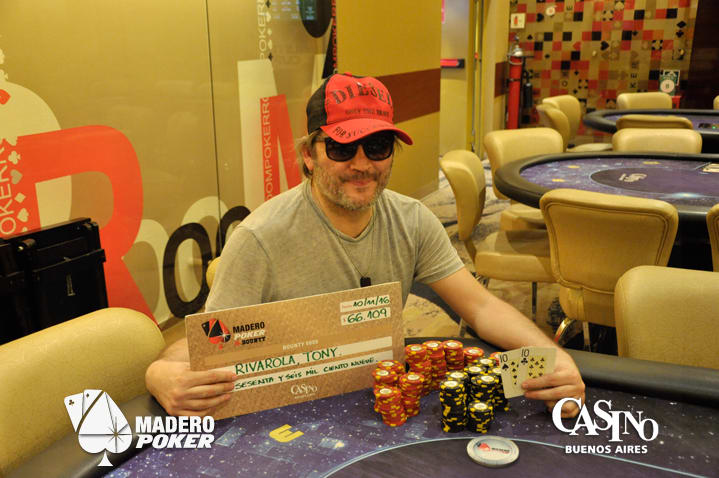 Tony Rivarola, campeón del Bounty en Madero