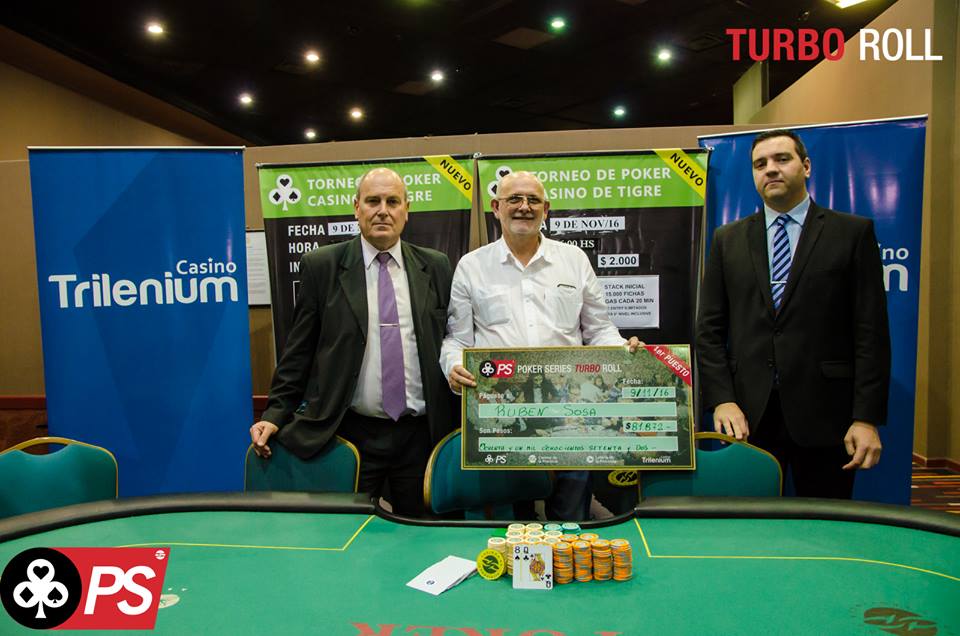 Rubén Sosa dio clases de poker en Tigre