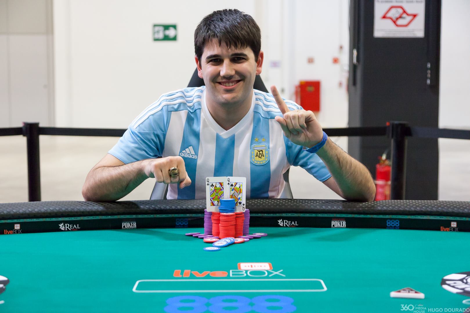 Fernández, campeón en Brasil: «Me gusta representar al país»