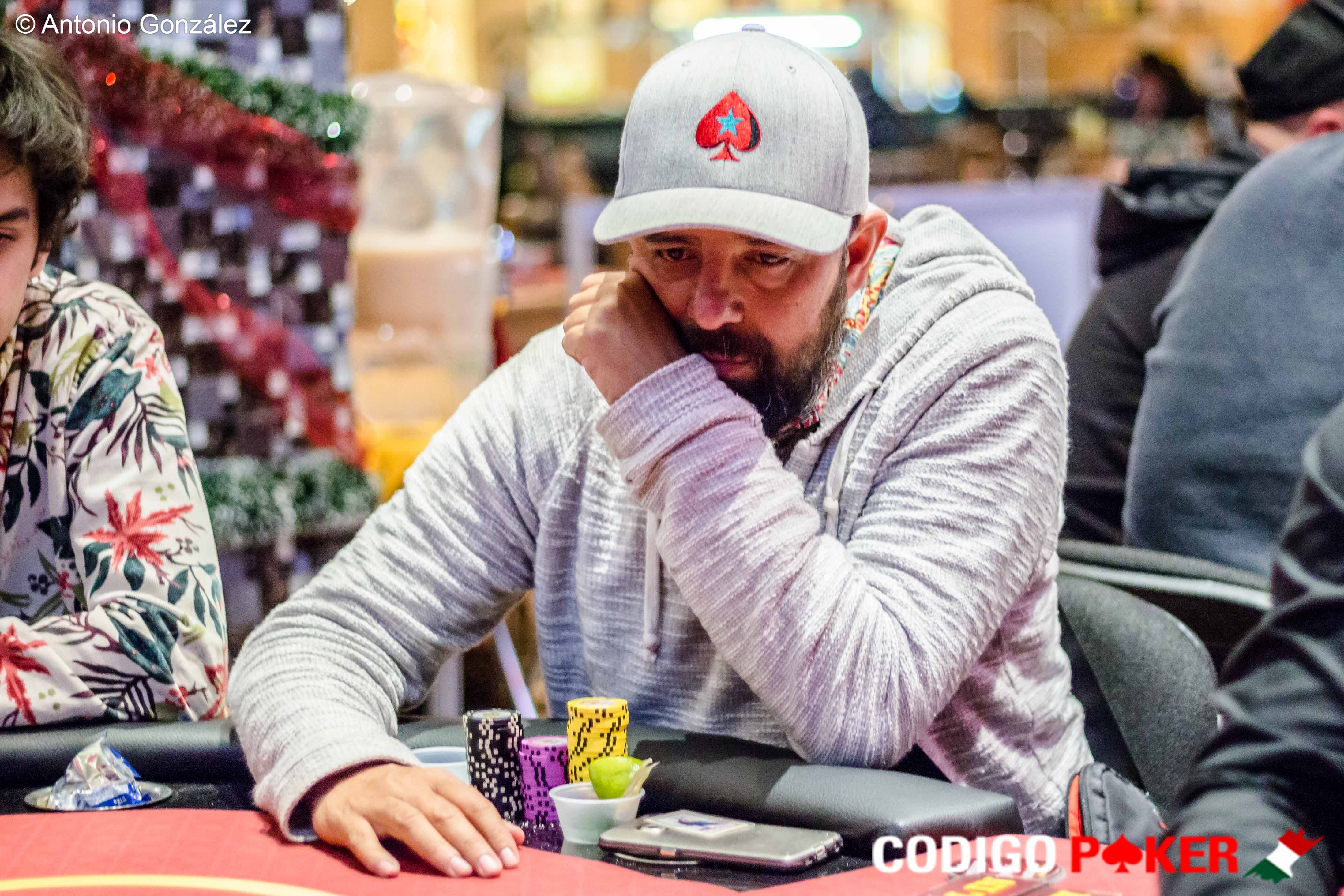 Manuel Esquivel fue el líder del Día 1C en el Winland Casino