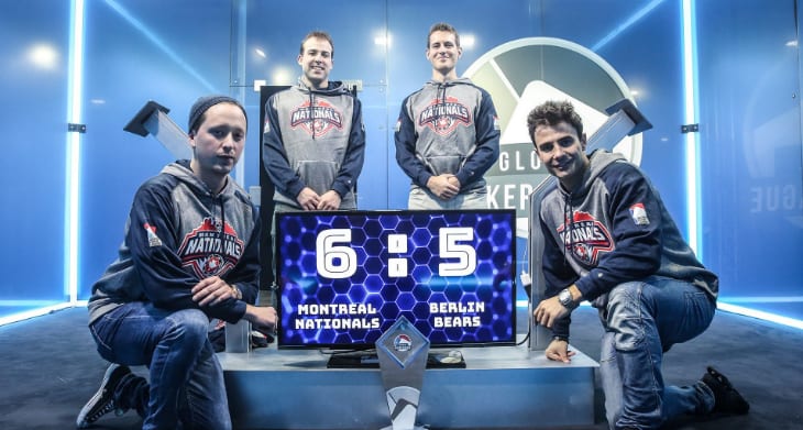 Los Montreal Nationals son los primeros campeones