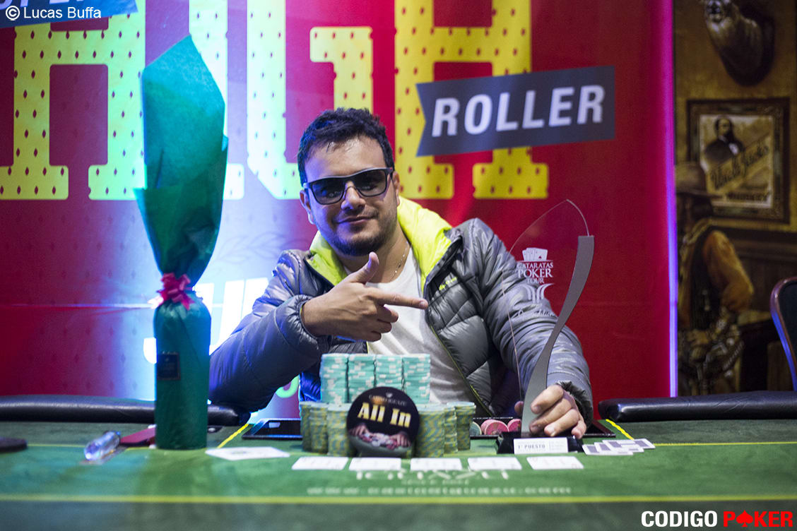 Fauzer Guarnieri, tricampeón del Cataratas Poker Tour