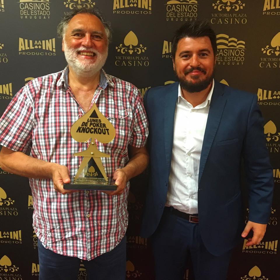 Juan Bachini metió el golpe en el Lunes KnockOut