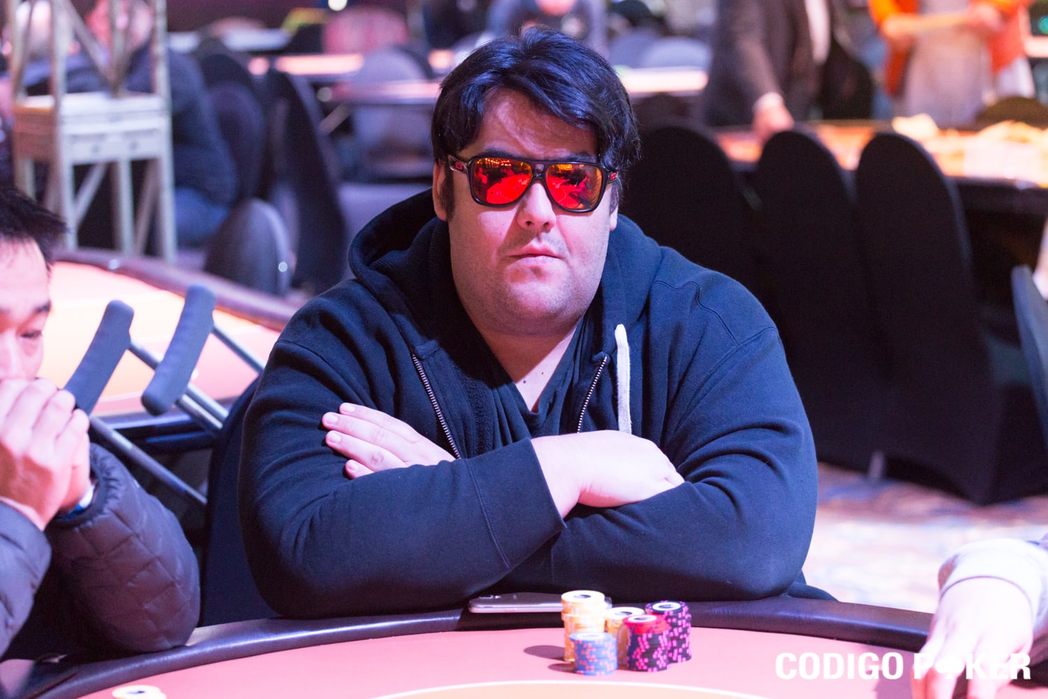 Swett se sentó en la mesa final del Sunday Million