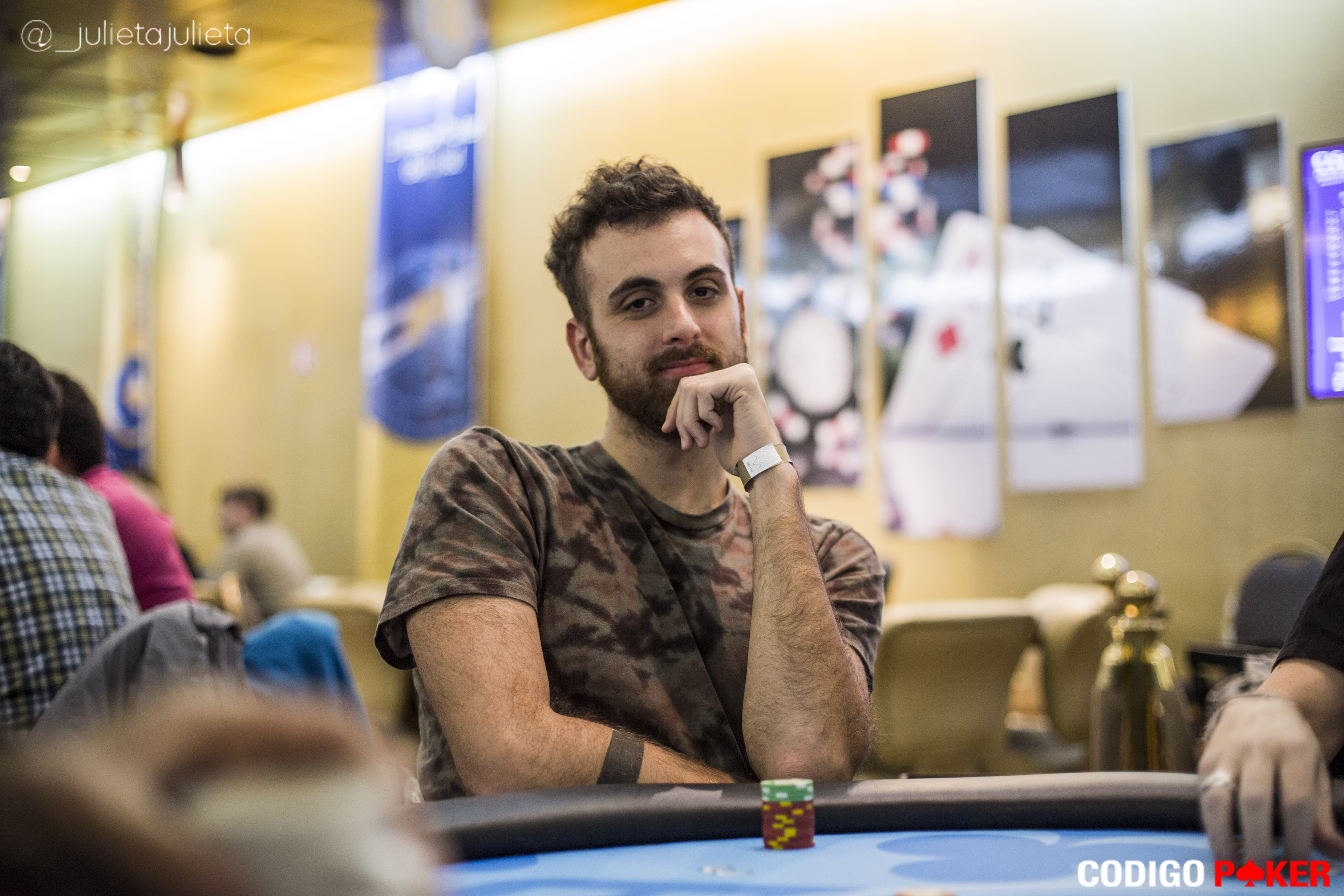 Spitale, el mejor del Día 1 del Madero Poker Black 50k