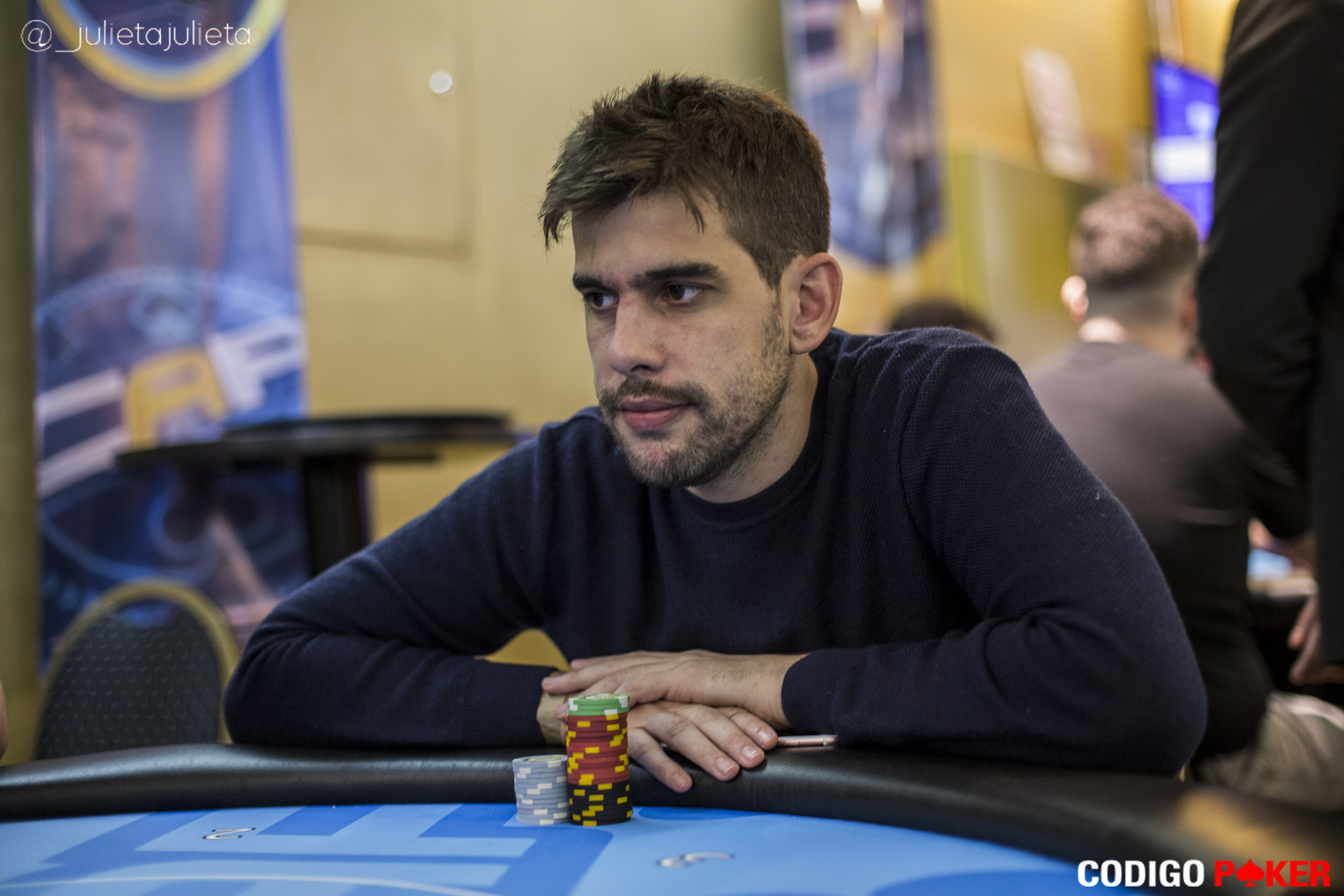 Ezquiel Lebed arrasó con el High Roller 20k del CAP