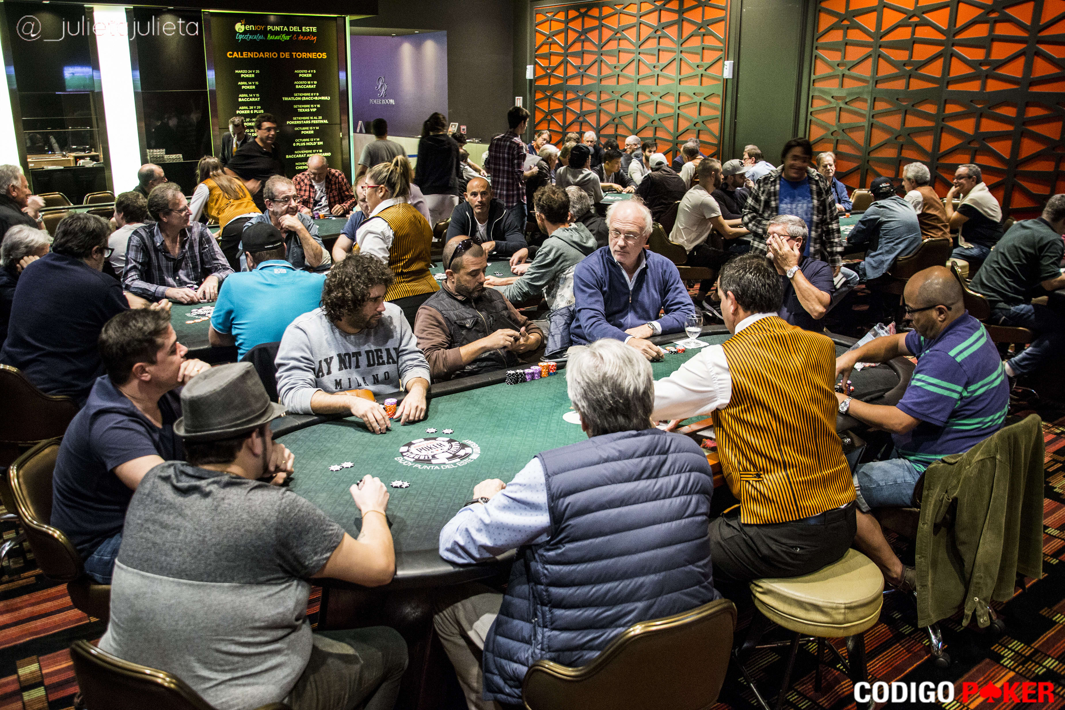 El freeroll del Enjoy Punta del Este fue un éxito