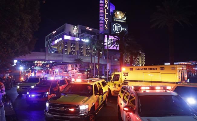 El Bellagio se incendió y la gente no paró de jugar