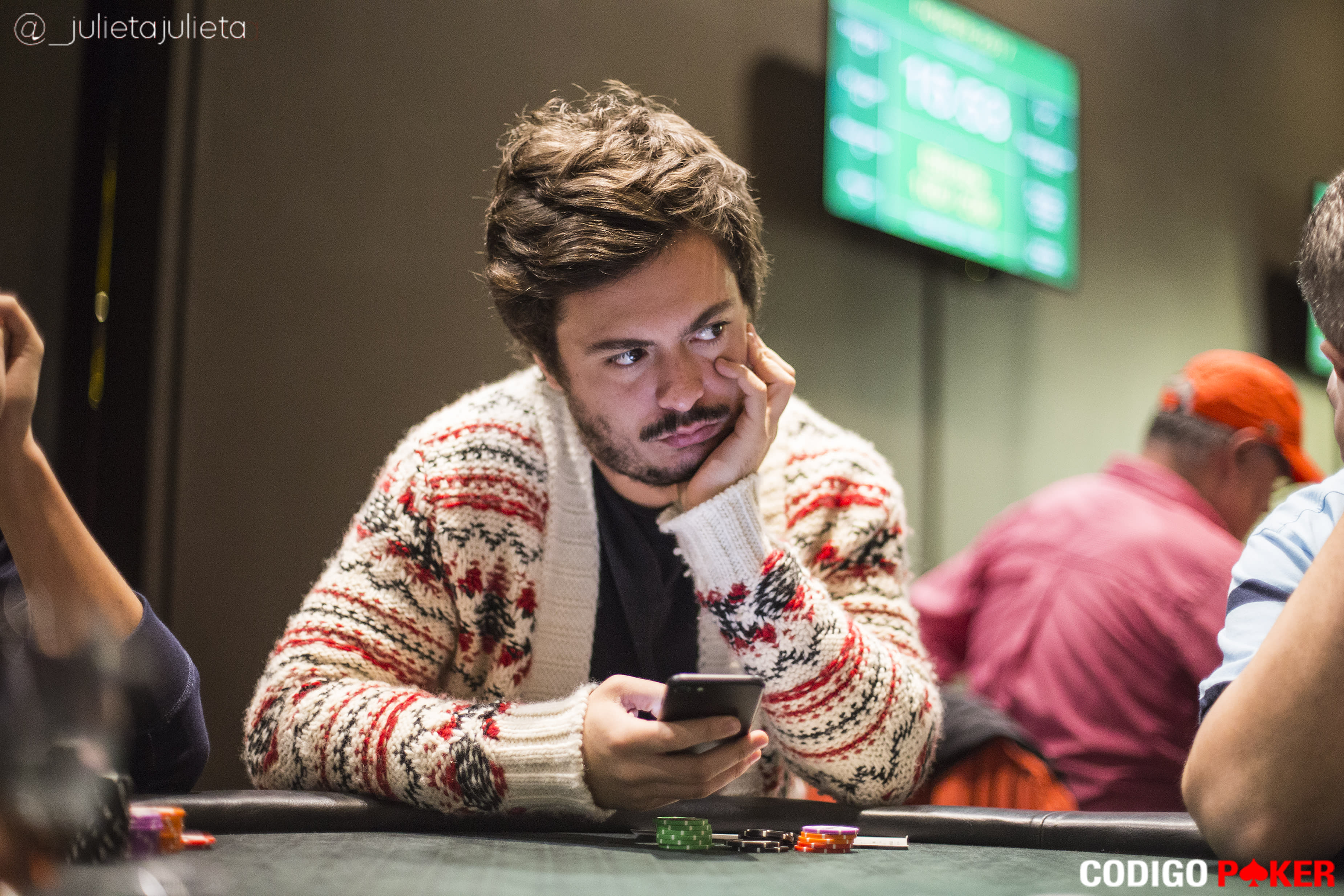 Siga el baile: Petrone armó la fiesta en partypoker