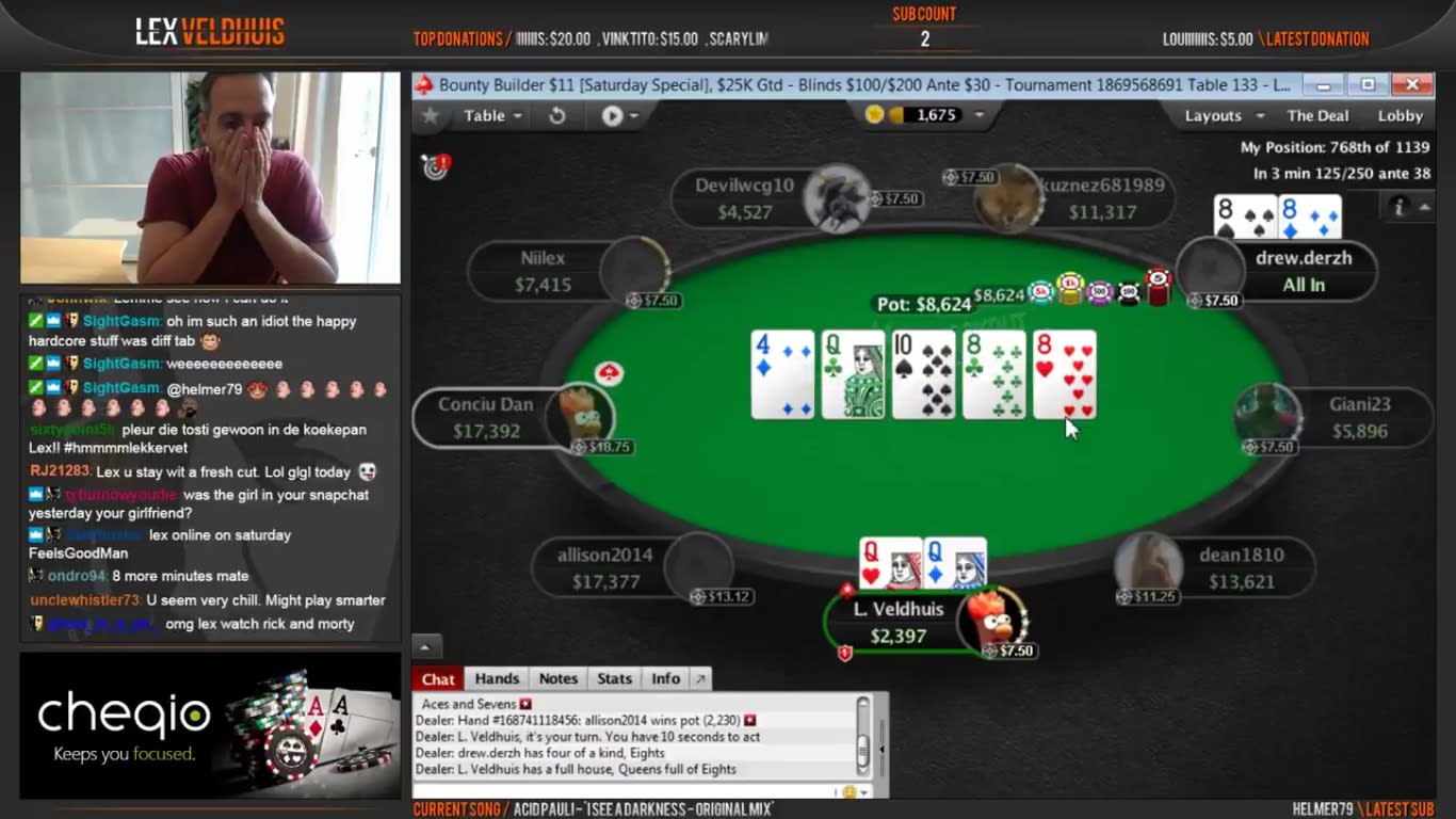 ¿Quién quiere ver un poker runner-runner?
