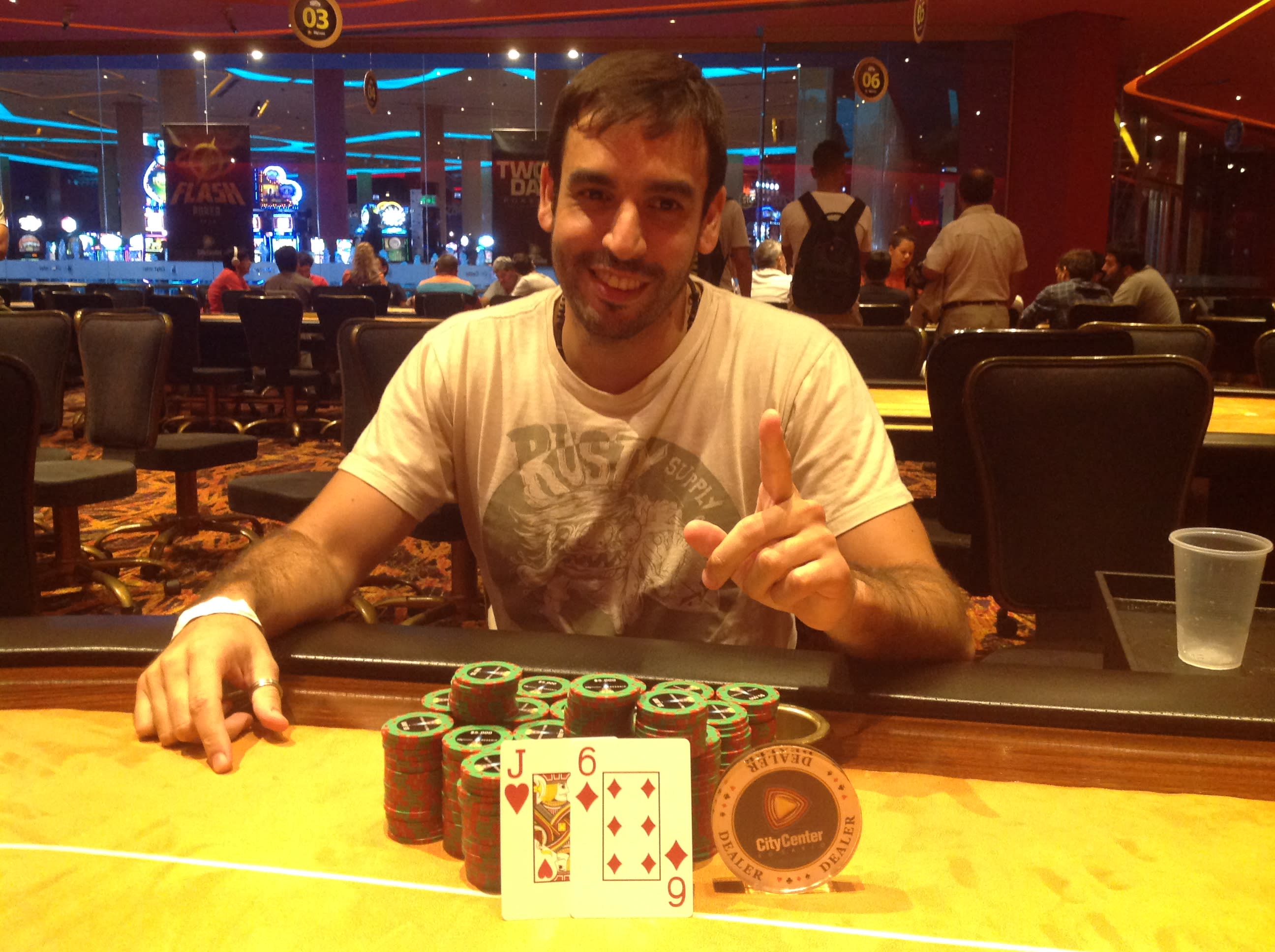 Millán ganó la quinta fecha del Tuesday Poker City
