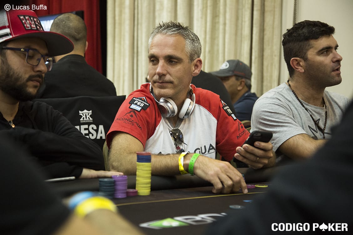 Damian Salas anotó un muy buen cobro en la WCOOP