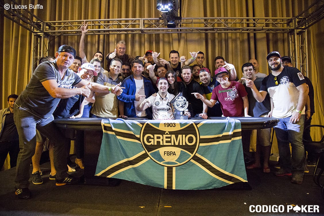 Rafael Pandolfo armó la fiesta brasileña en la WSOP Argentina