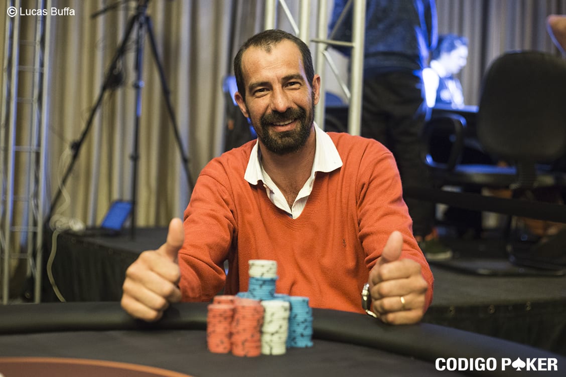 Silva lidera la mesa final de la WSOP Argentina en Iguazú