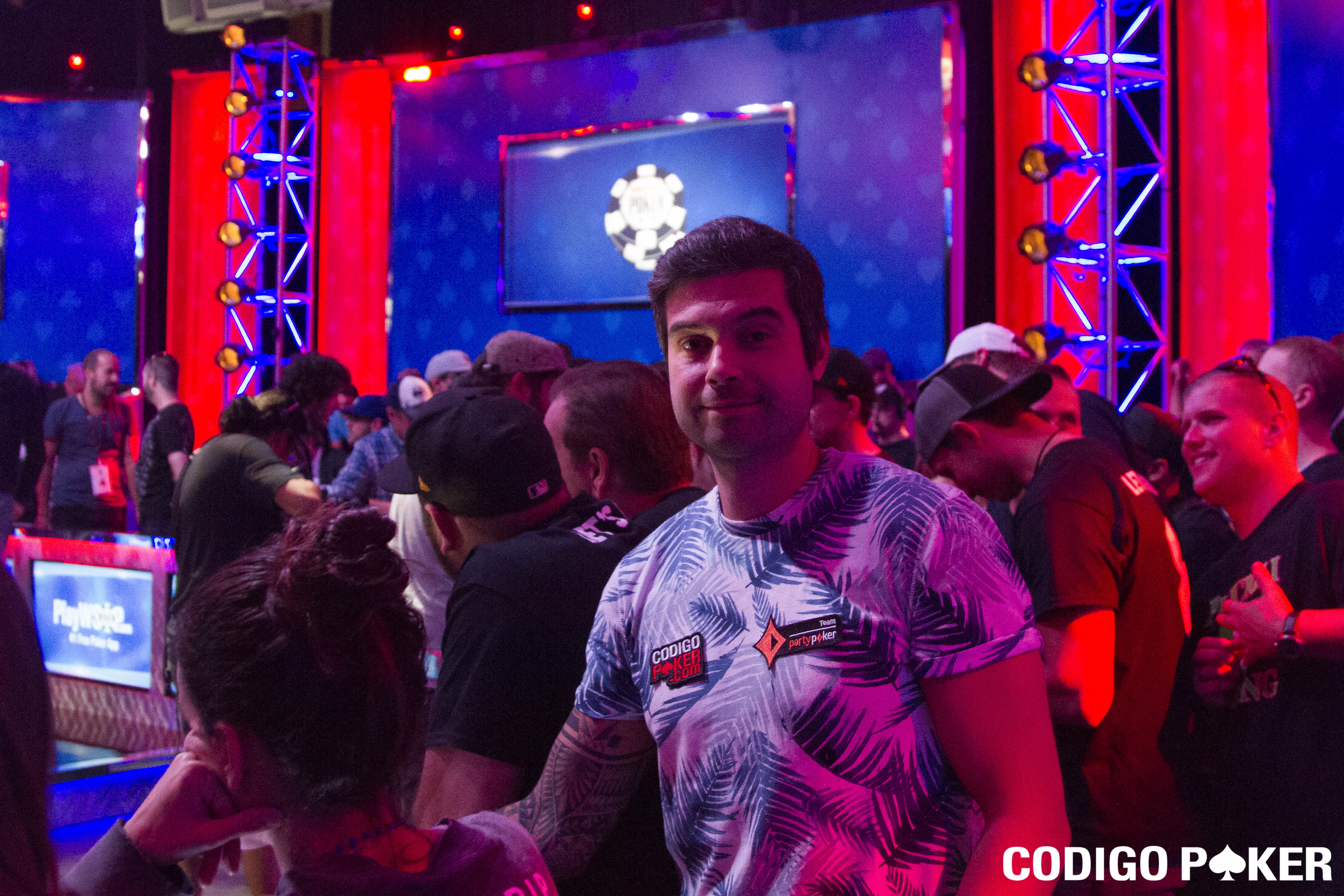 Dubini muestra las mesas de la WSOP por dentro en Instagram