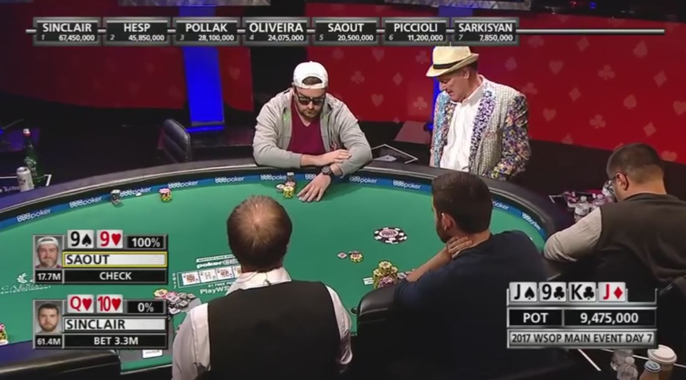 ¿Es éste el mejor fold de la WSOP 2017?