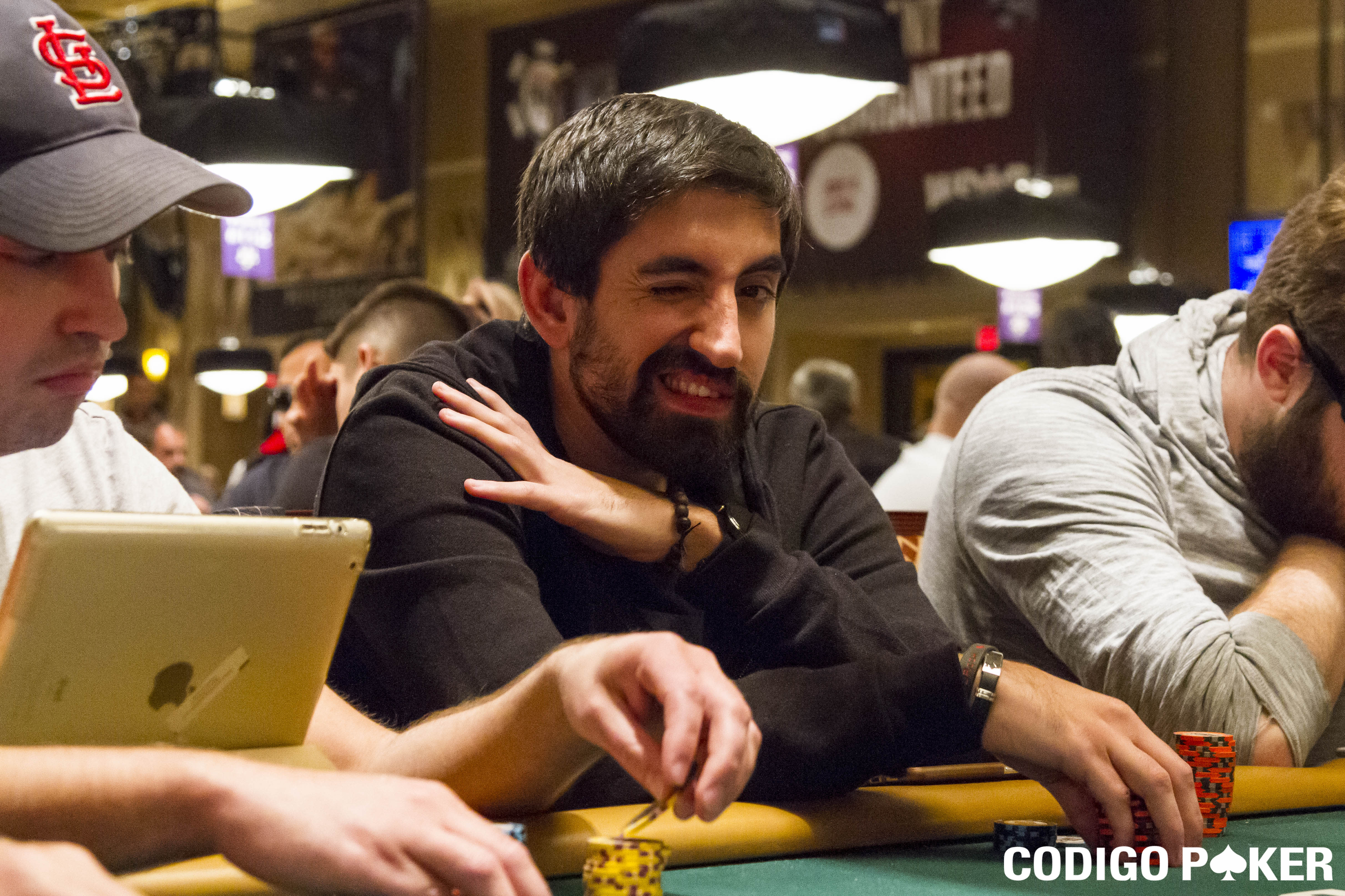 Para Gallardo, la selección: Pachi brilló en partypoker