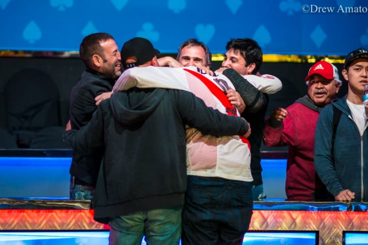 La hinchada argentina rugió fuerte en el Amazon Room