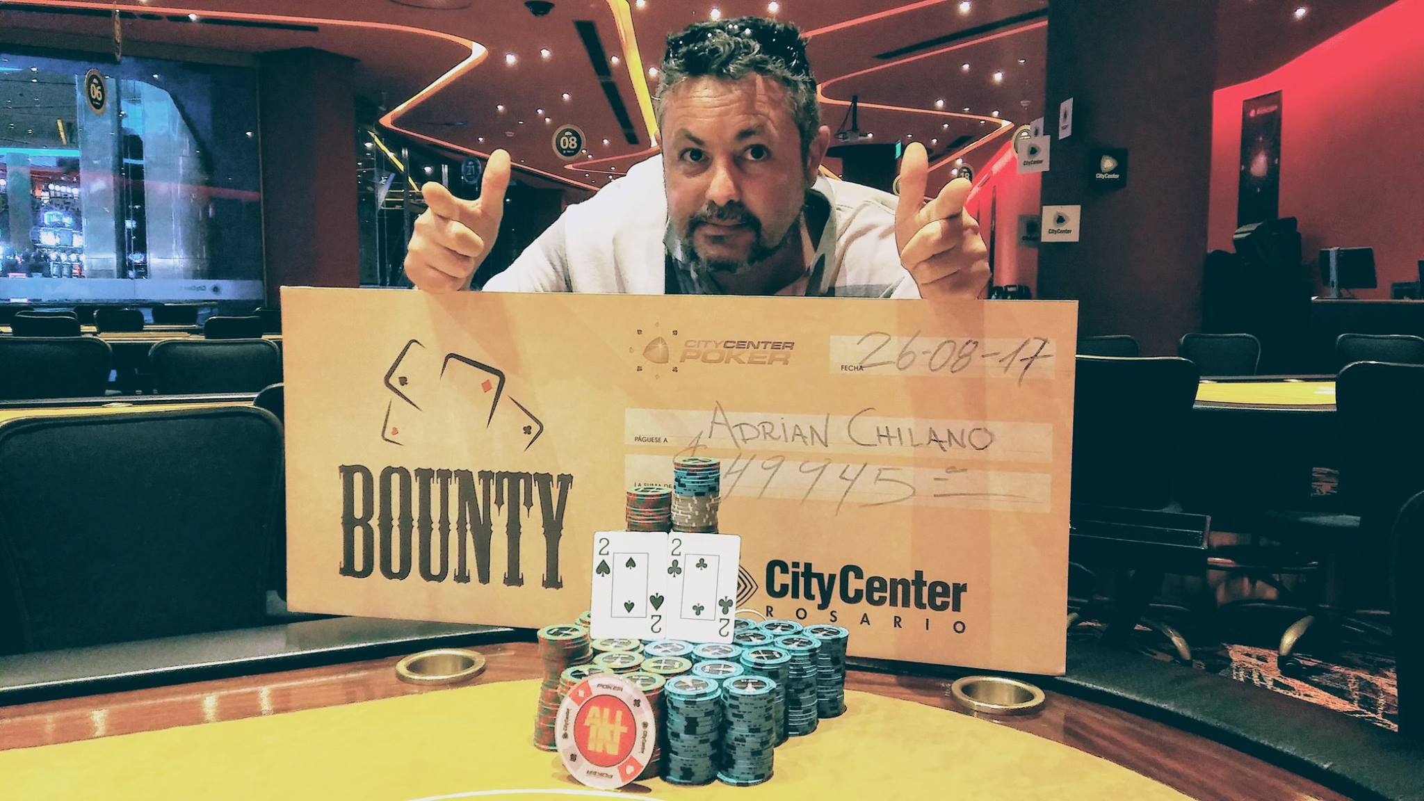 Chilano se quedó con el primer Bounty del City Center